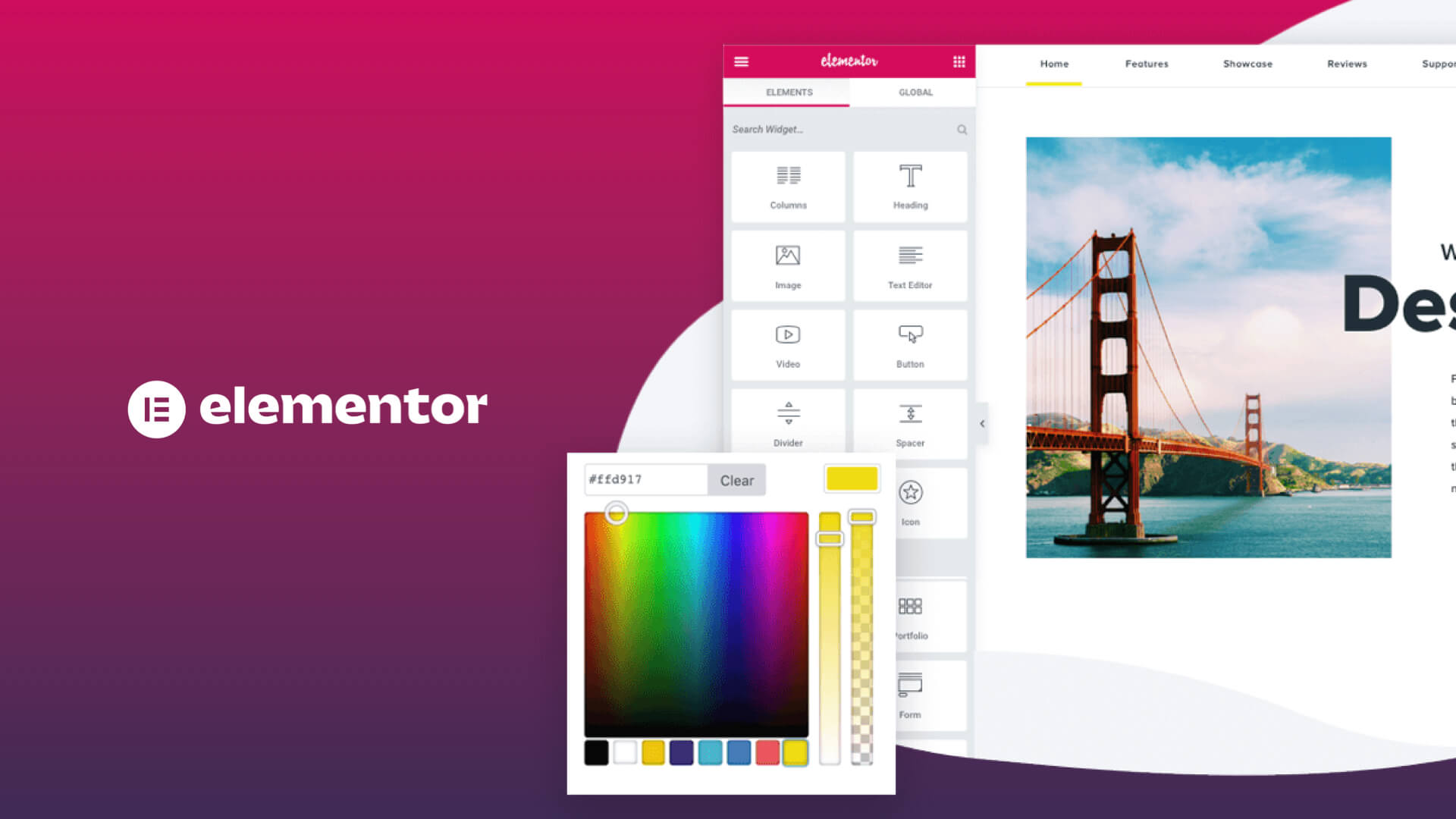 Elementor no code website creation tool for wordpress